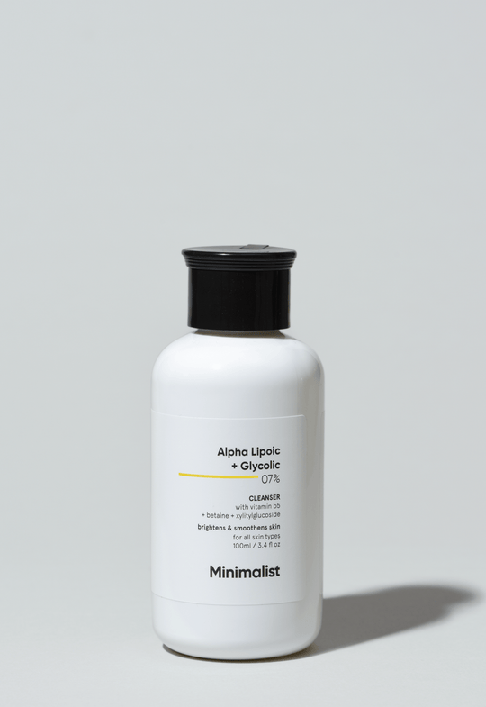 Minimalist Alpha Lipoic + Glycolic-07% Cleanser (100ml) Minimalist