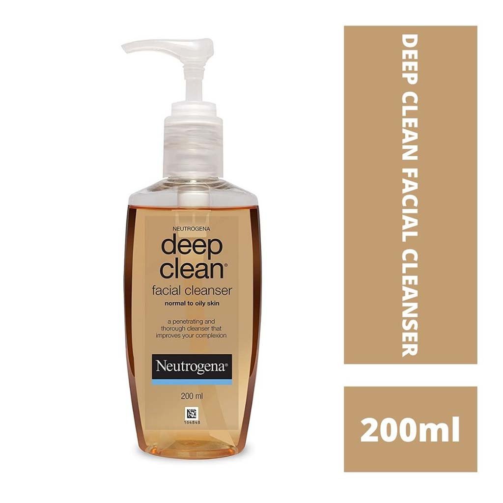 Neutrogena  Deep Clean Facial Cleanser (200 ml) Neutrogena