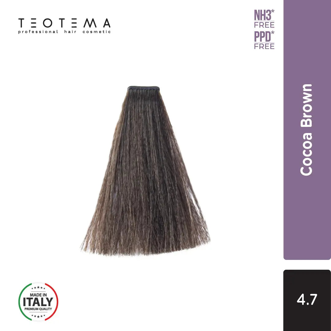 Teotema PPD Free Ammonia Free Premium Hair Colour  (100ml) Teotema