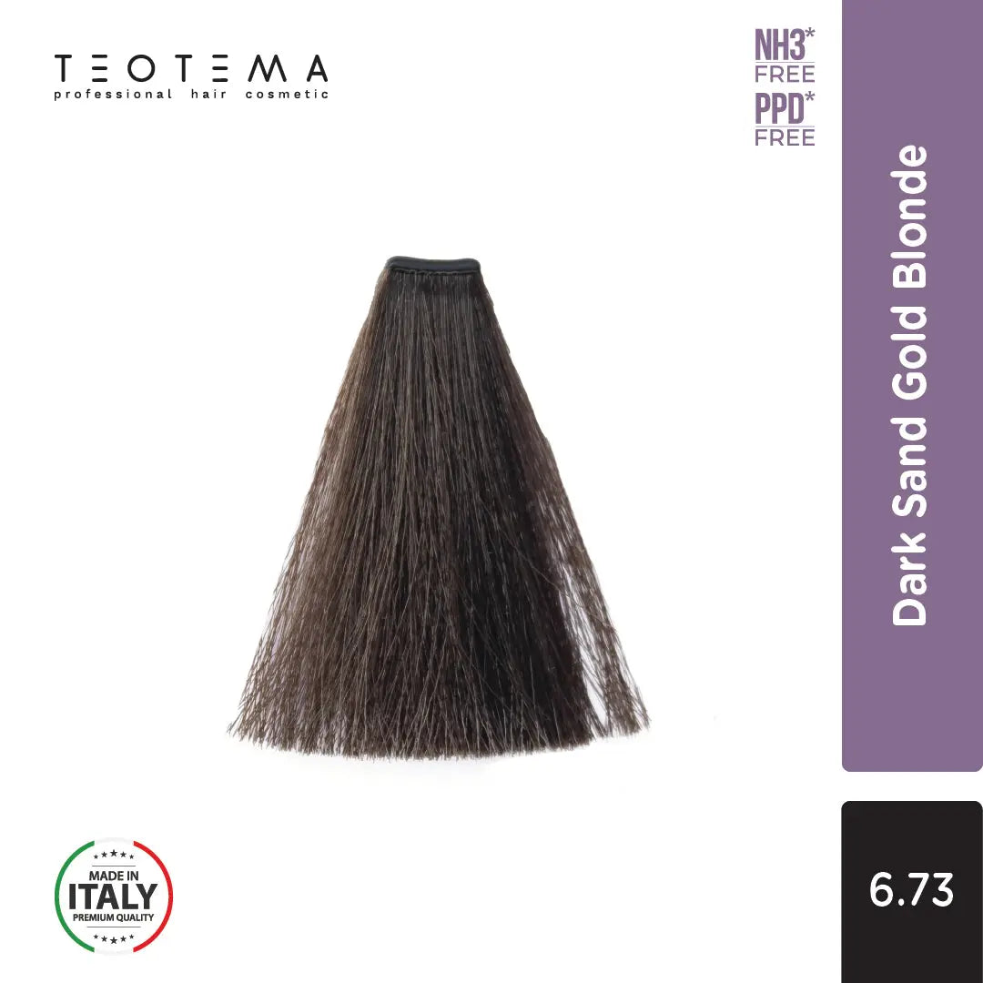 Teotema PPD Free Ammonia Free Premium Hair Colour  (100ml) Teotema