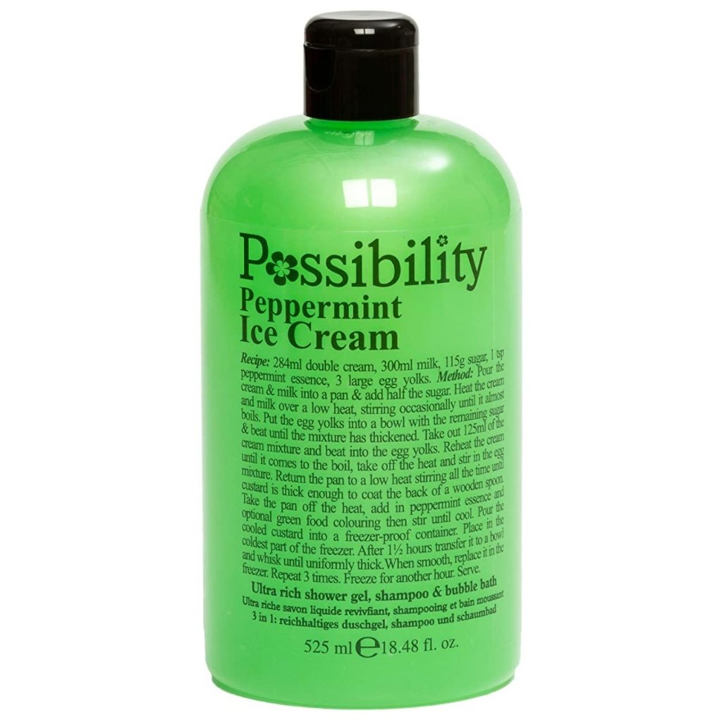 Possibility Peppermint Ice Cream 3 in 1 Shower Gel (525 ml) Possibility Of London