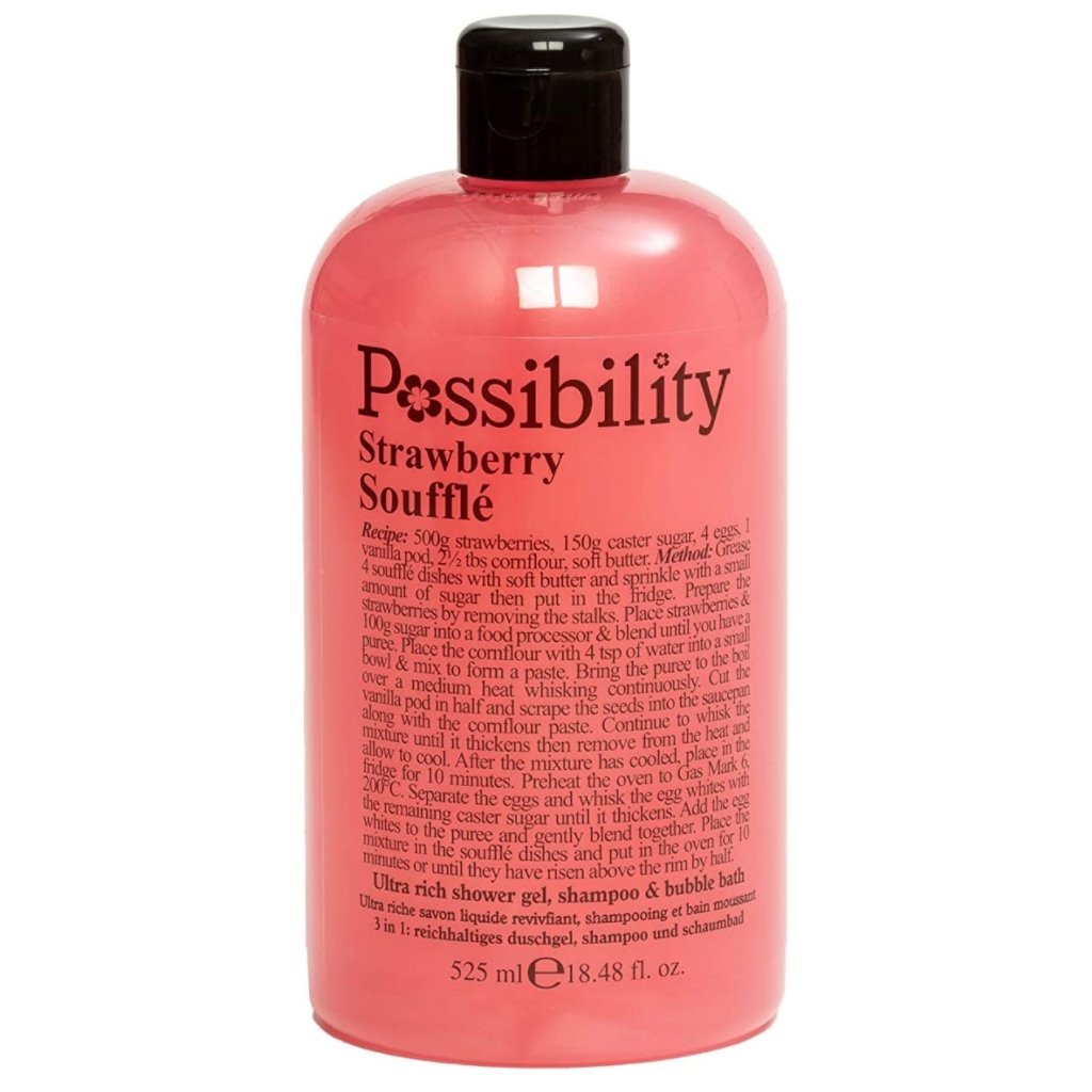 Possibility Strawberry Souffle 3 in 1 Shower Gel (525 ml) Possibility Of London