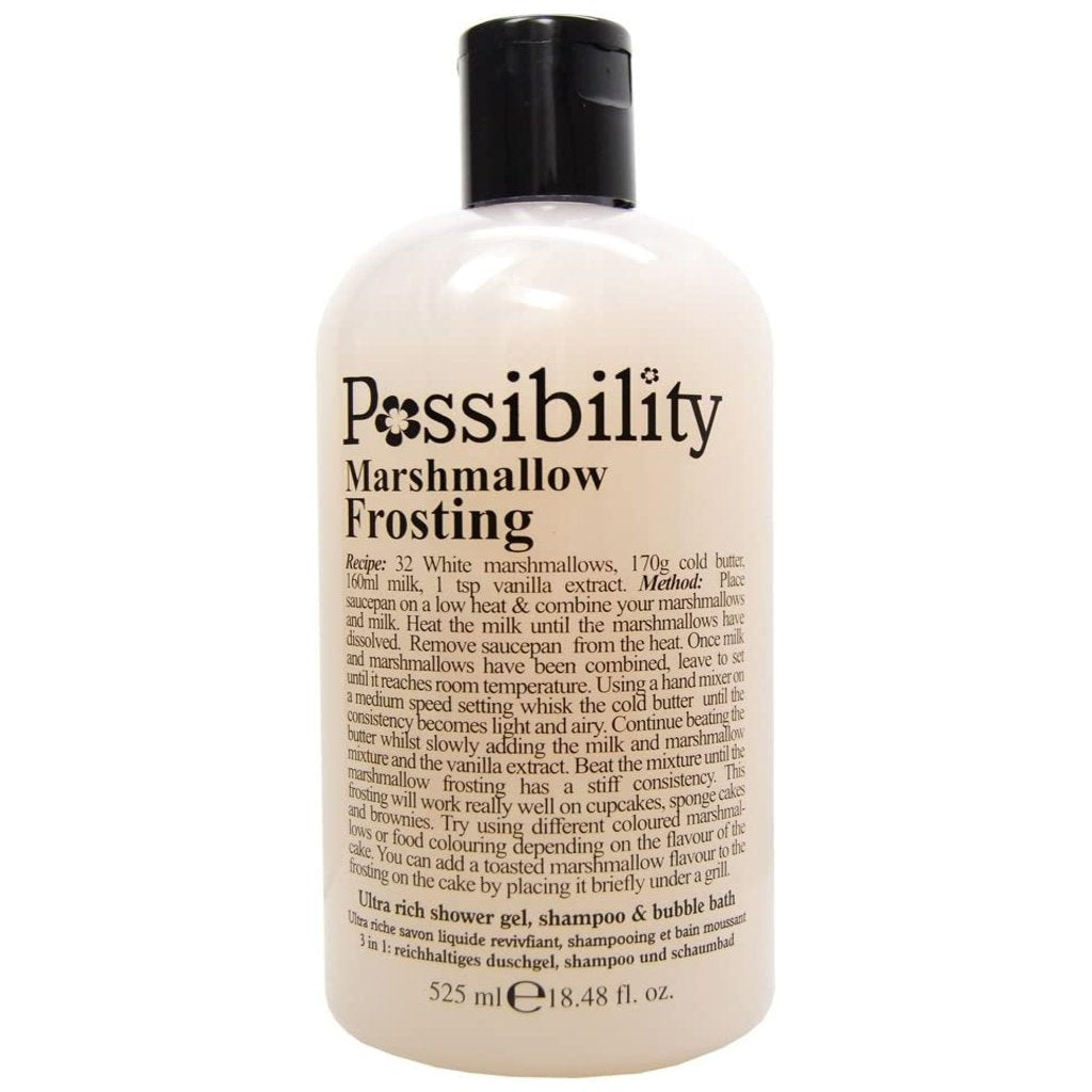 Possibility Marshmallow Frosting 3 in 1 Shower Gel (525 ml) Possibility Of London