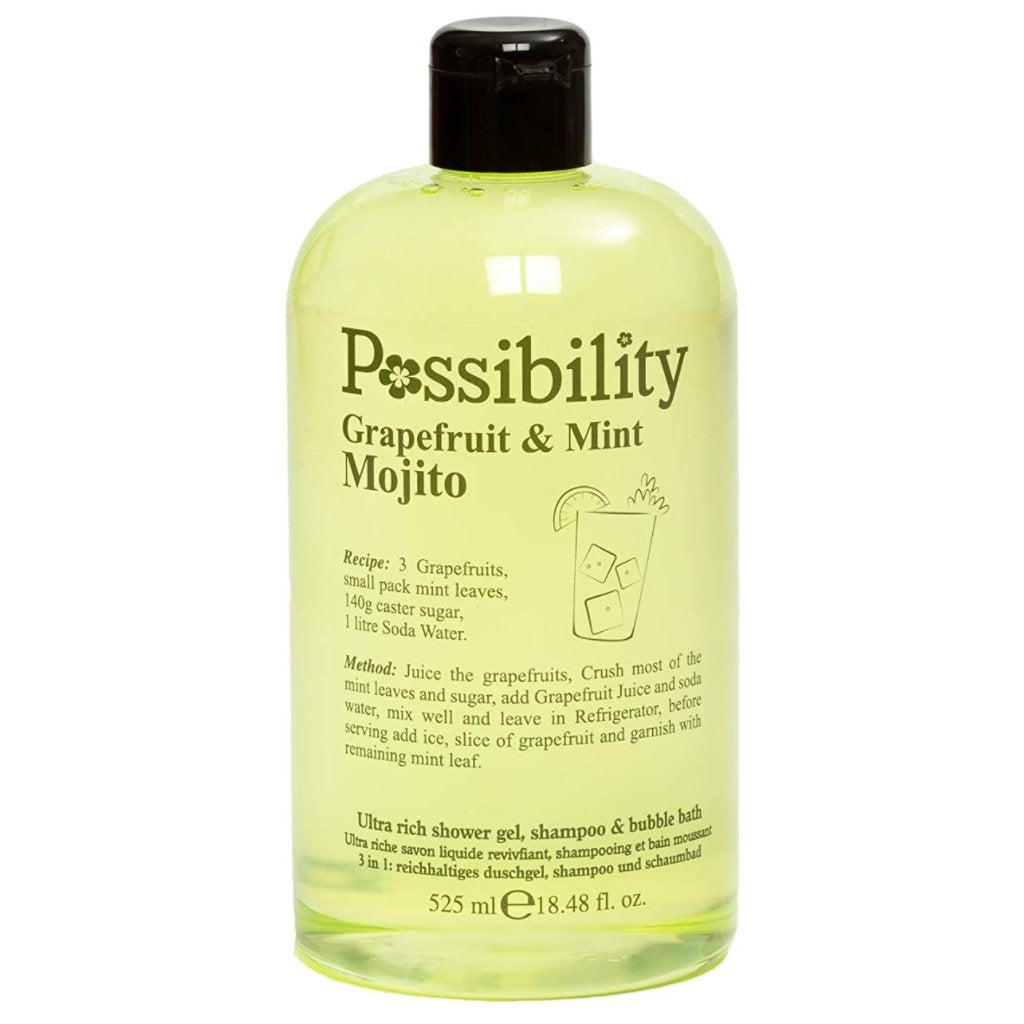 Possibility Grapefruit & Mint Mojito 3 in 1 Shower Gel (525 ml) Possibility Of London