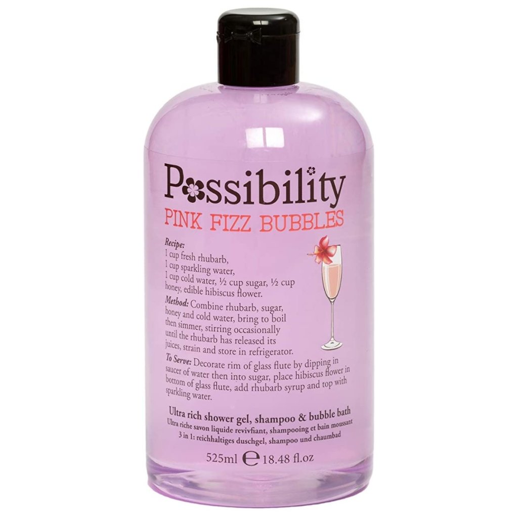 Possibility Pink Fizz Bubbles 3 in 1 Shower Gel (525 ml) Possibility Of London