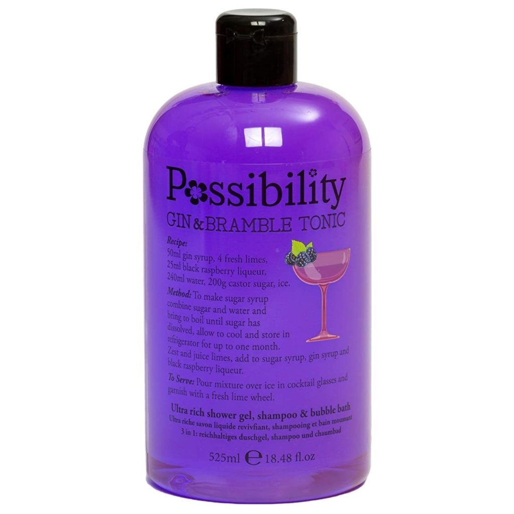Possibility Gin & Bramble Tonic 3 in 1 Shower Gel (525 ml) Possibility Of London