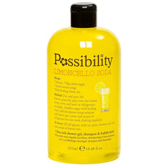 Possibility Limoncello Soda 3 in 1 Shower Gel (525 ml) Possibility Of London