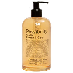 Possibility Vanilla Crème Brulee Hand Wash (500 ml) Possibility Of London