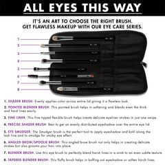 PAC Eye Series Brush Set (8 Brushes) PAC