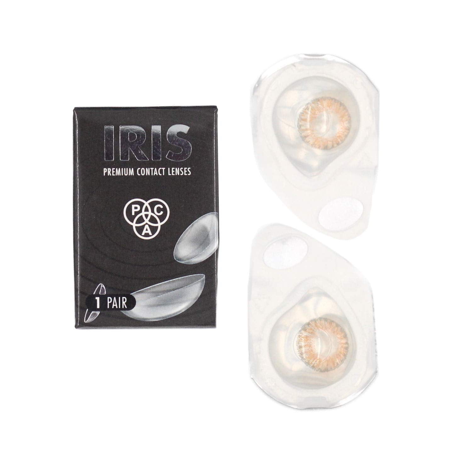 PAC IRIS Contact Lenses - Honey (1 Pair) PAC
