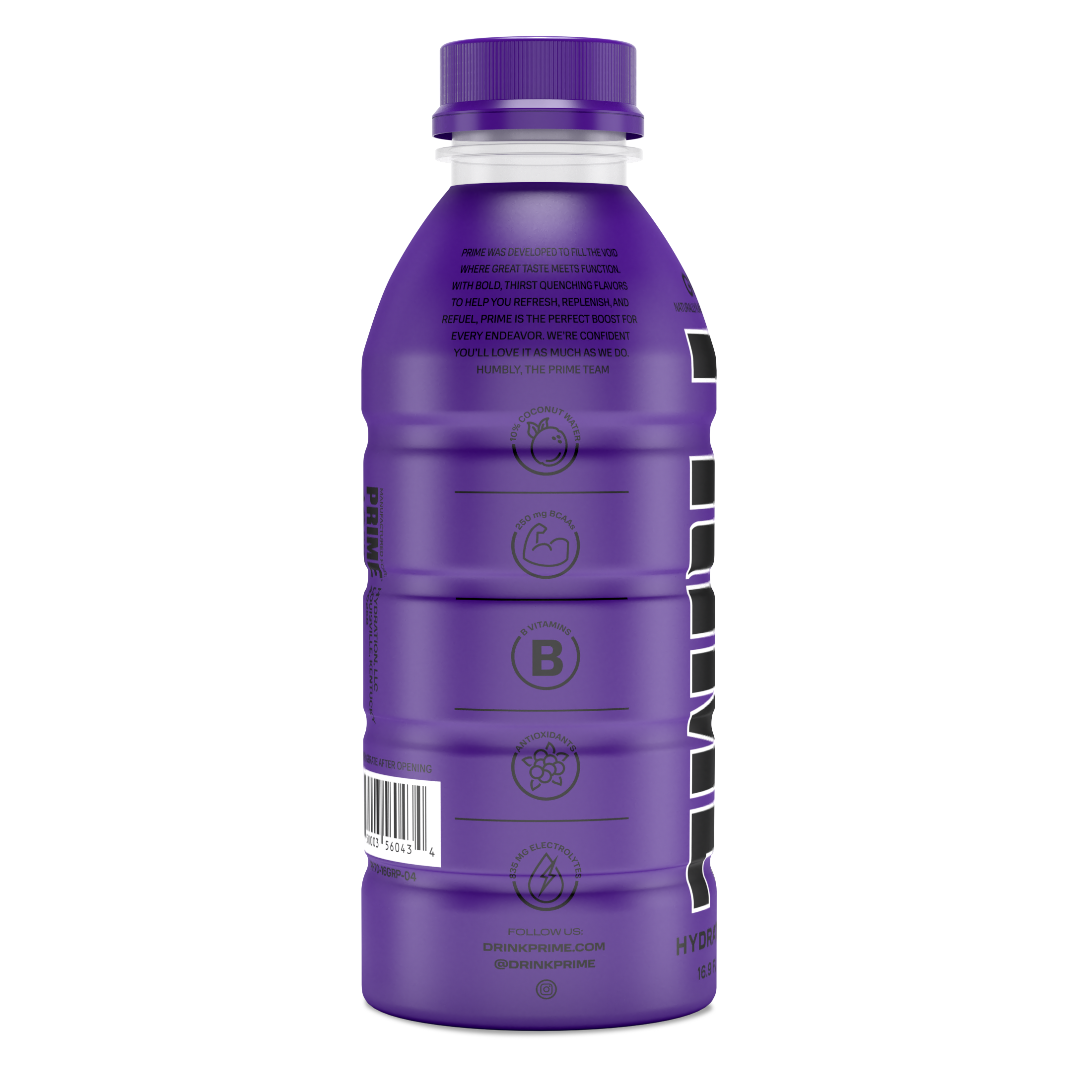 Prime Grape Hydration Drink (500 ml) Drink Prime