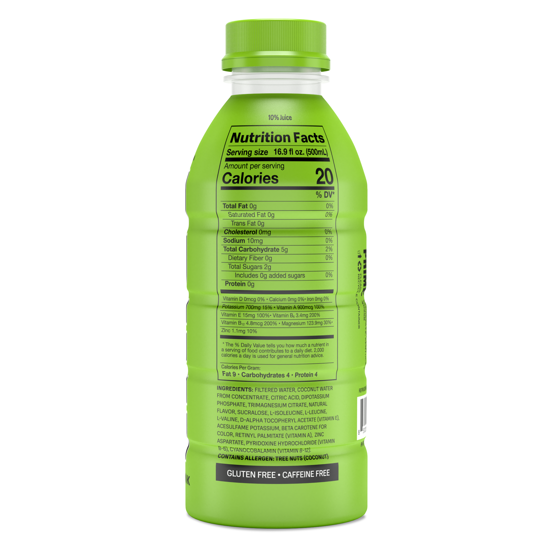 Prime Lemon Lime Hydration  Drink (500 ml) Drink Prime