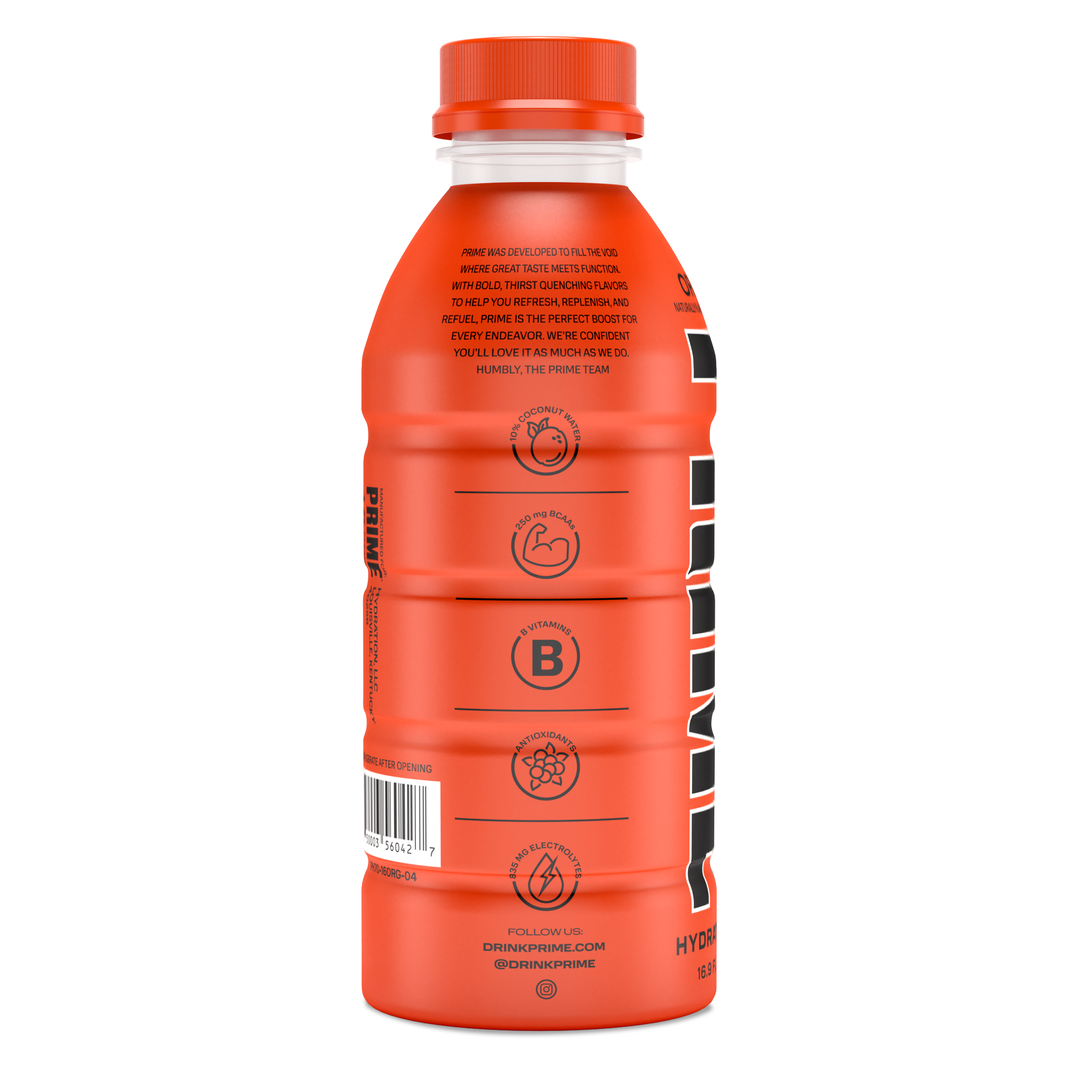 Prime Orange Hydration Drink (500 ml) Drink Prime
