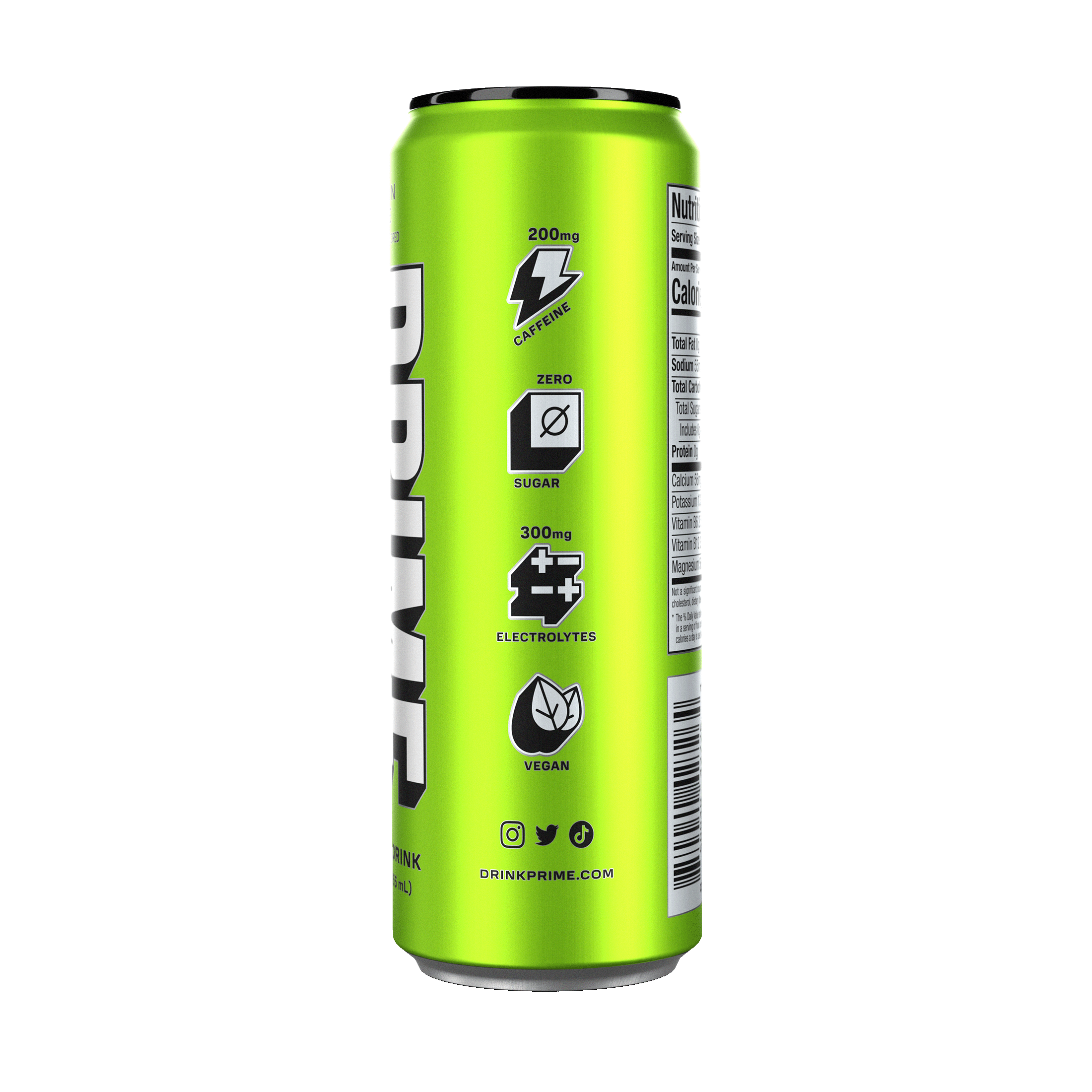 Prime Lemon Lime Energy Drink (355 ml) Drink Prime