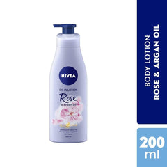 Nivea Oil in Lotion Rose & Argan Oil Body Lotion (200 ml) Nivea