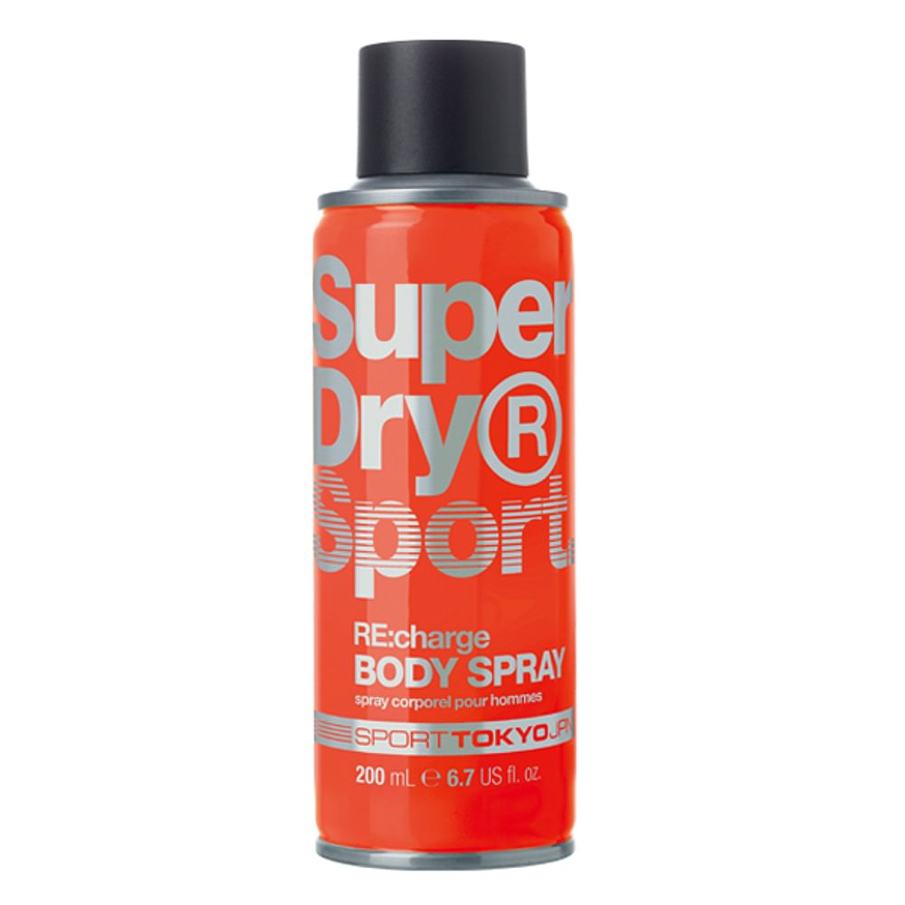 Superdry Sport Re Charge Body Spray (200 ml) Superdry