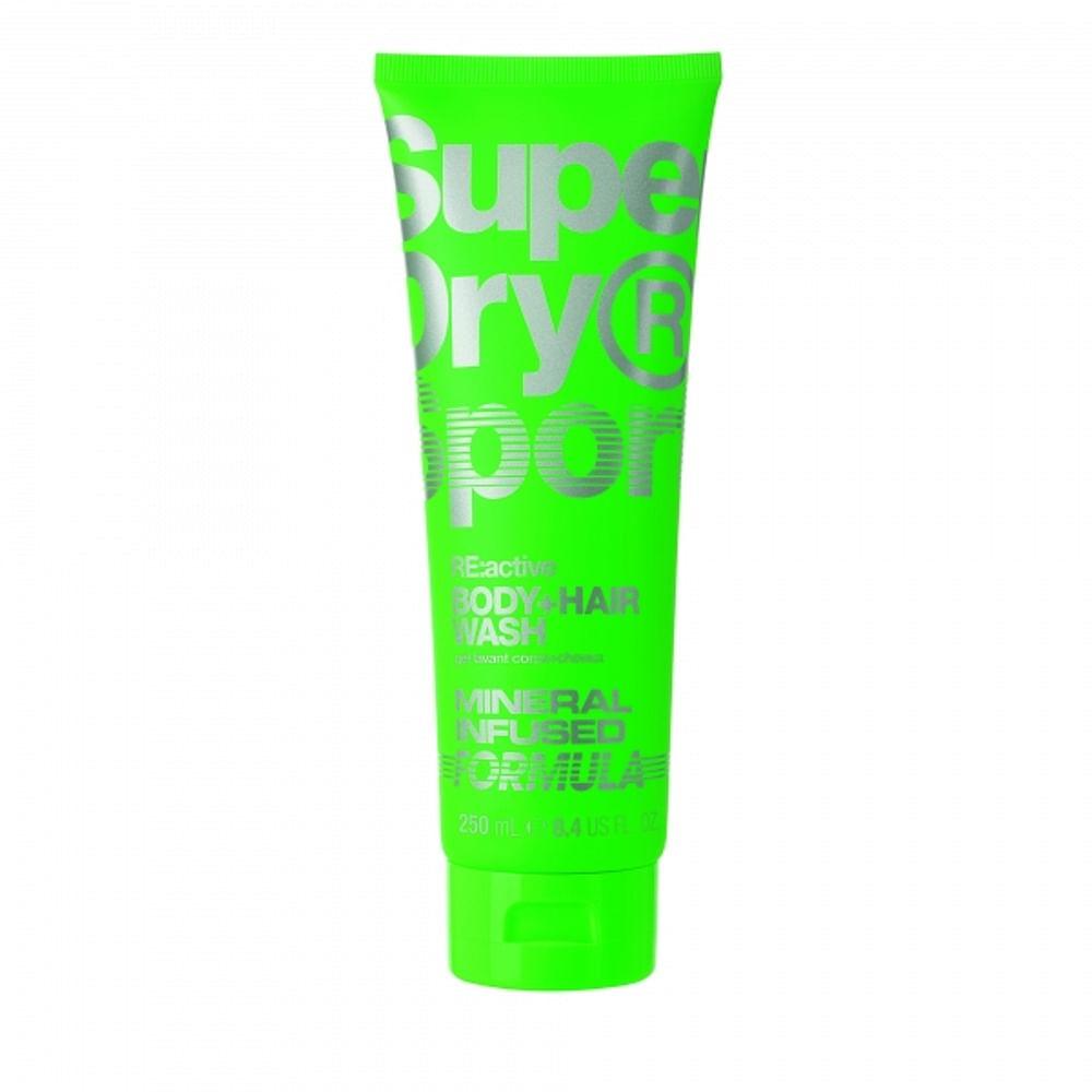 Superdry Sport Re Active Body + Hair Wash (250 ml) Superdry