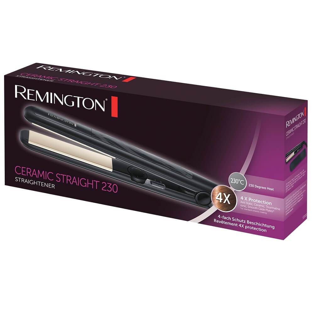 Remington Ceramic Straight 230 Hair Straightener - S3500 Remington