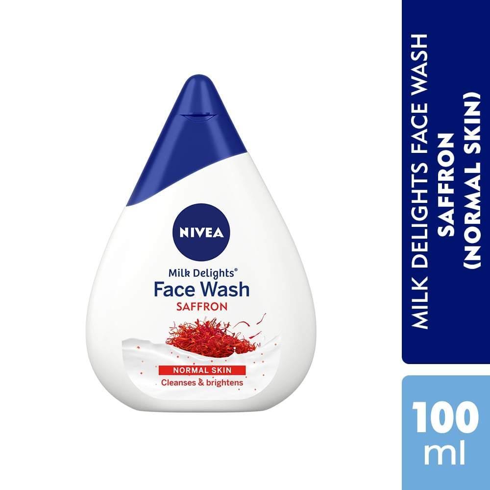 Nivea Milk Delights Saffron (Normal Skin) Face Wash (100 ml) Nivea