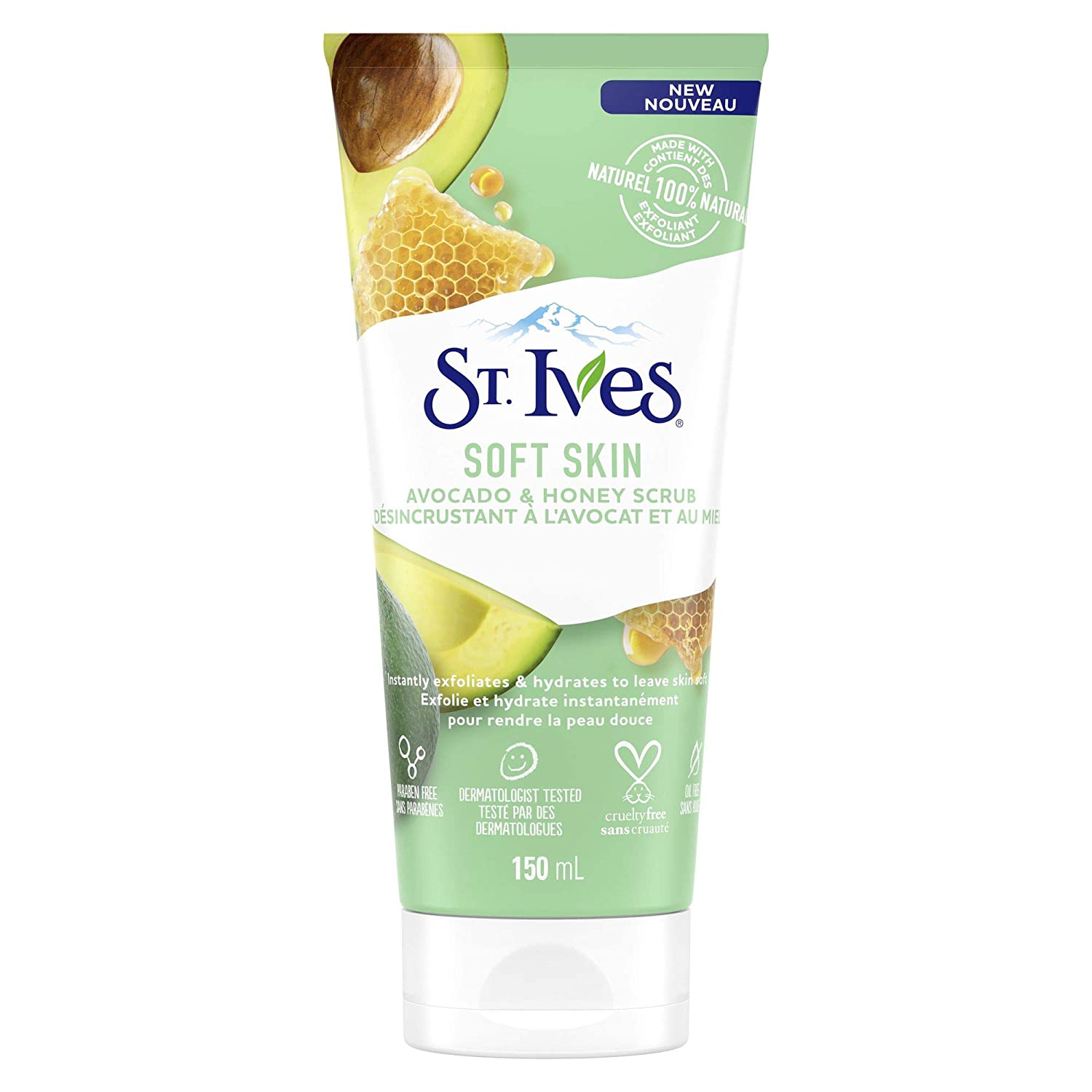 St. Ives Soft Skin Avocado & Honey Scrub (170 g) St. Ives