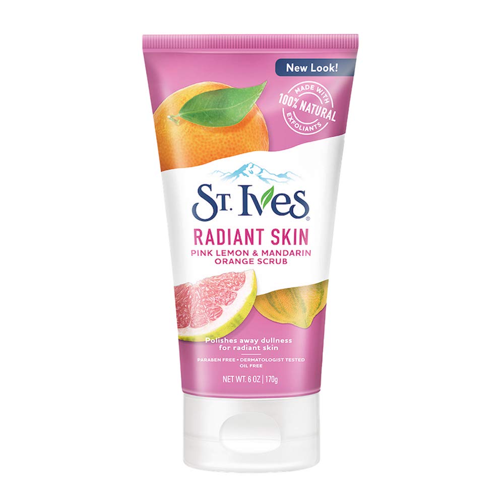 St. Ives Radiant Skin Pink Lemon & Mandarin Orange Scrub (170 g) St. Ives
