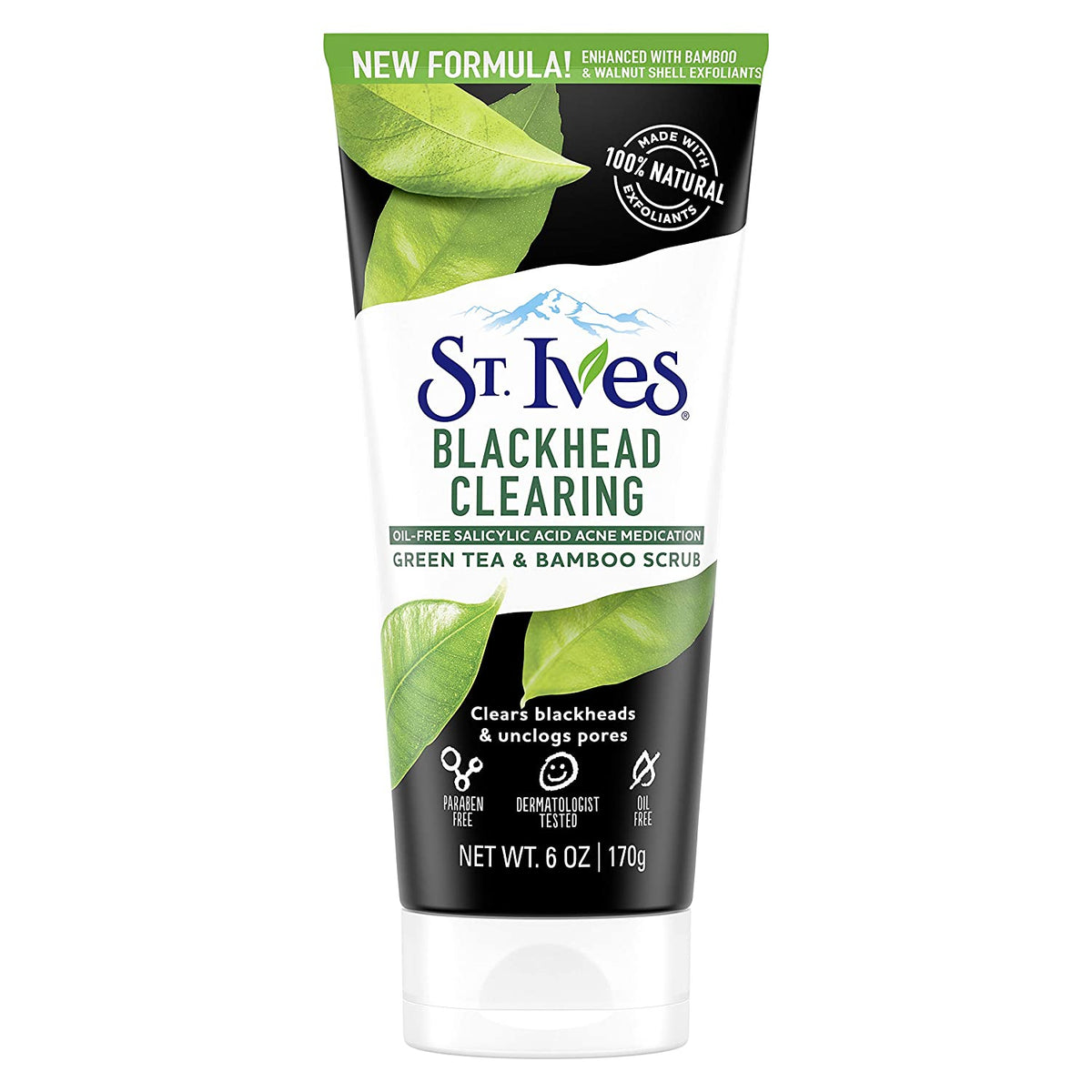 St. Ives Blackhead Clearing Green Tea Scrub (170 g) St. Ives