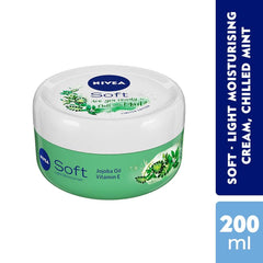 Nivea Soft Chilled Mint Light Moisturising Cream (200 ml) Nivea