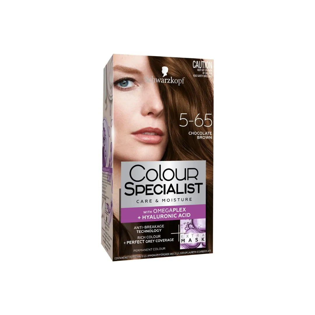 Schwarzkopf Color 5-65 Chocolate Brown Specialist Care & Moisture Permanent Hair Colour (1n) Schwarzkopf