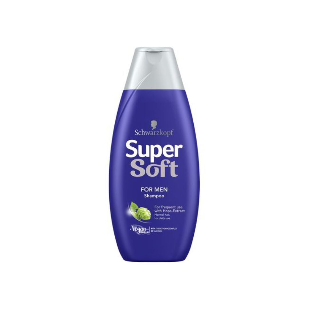 Schwarzkopf Super Soft Men Shampoo (400ml) Schwarzkopf