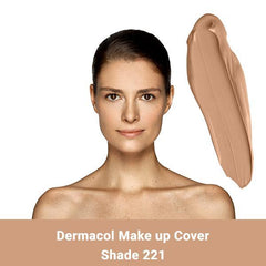 Dermacol Make-Up Cover 221-Sandy Beige with Olive Undertone Dermacol