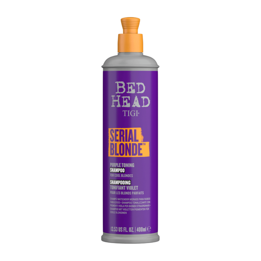 TIGI Bed Head Serial Blonde Purple Toning Shampoo (400ml) Tigi Bed Head