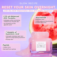 Glow Recipe Watermelon Glow AHA Night Treatment (25ml) Glow Recipe