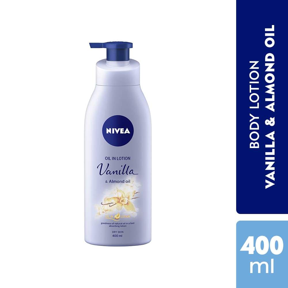 Nivea Oil in Lotion Vanilla & Almond Oil Body Lotion (400 ml) Nivea