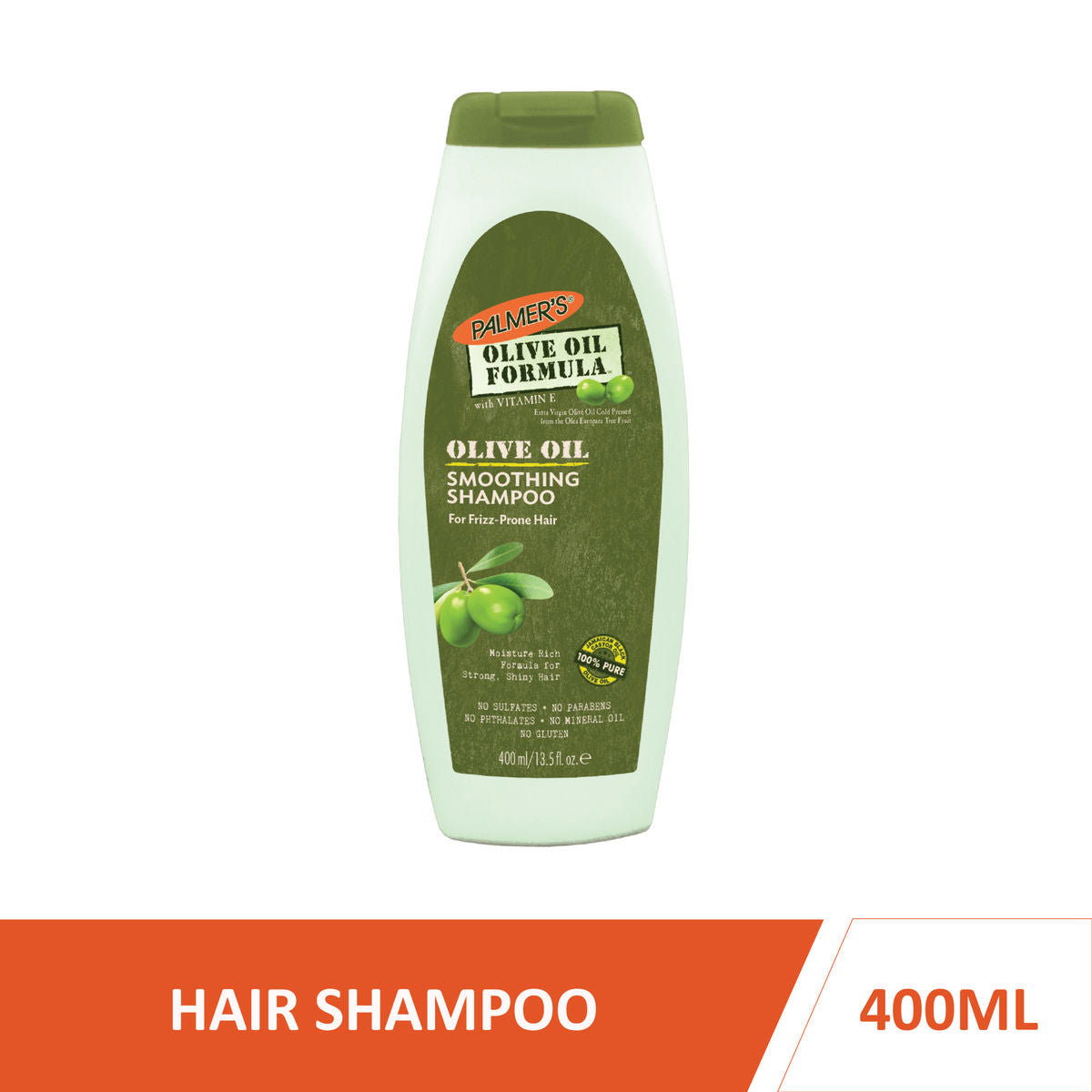 Palmer's Olive Oil Smoothing Shampoo for Frizz-Prone Hair (400 ml) Palmer's