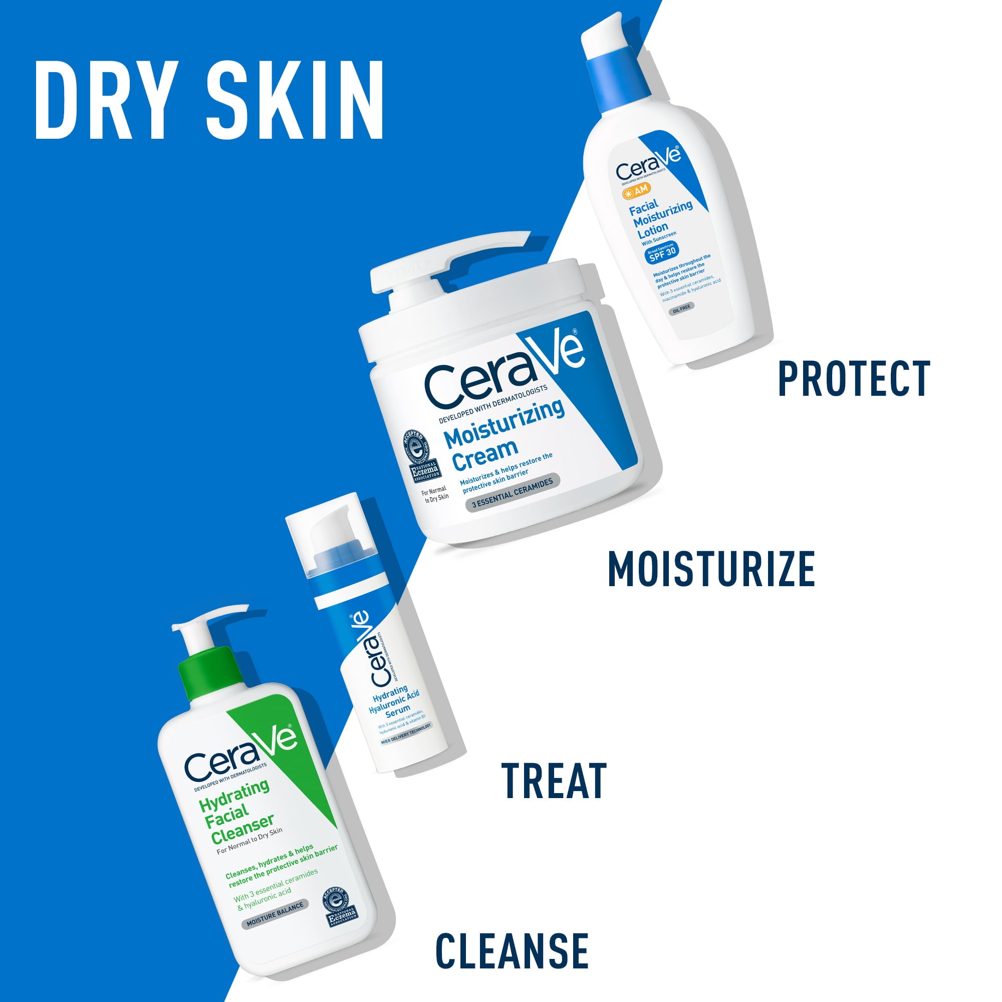 CeraVe Moisturizing Cream for Normal to Dry Skin  (453 g) CeraVe