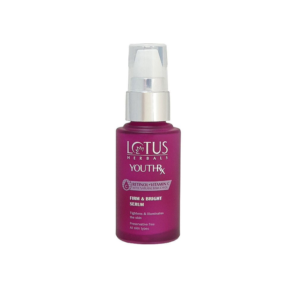 Lotus Herbals Youthrx Firm & Bright Face Serum (30 ml) Lotus Herbals