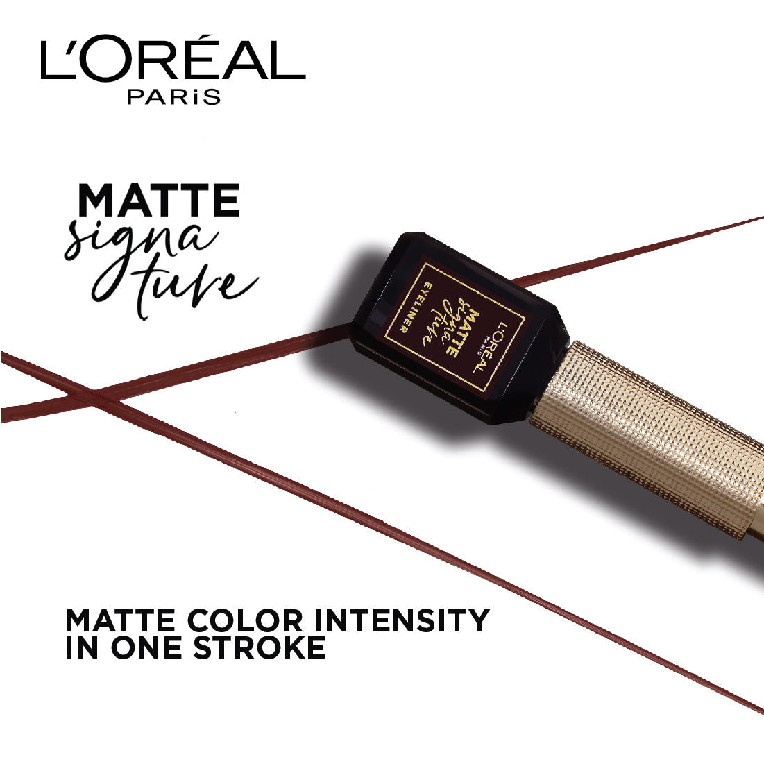 L'oreal Paris Matte Signature Eyeliner (2.5 ml) L'Oréal Paris Makeup