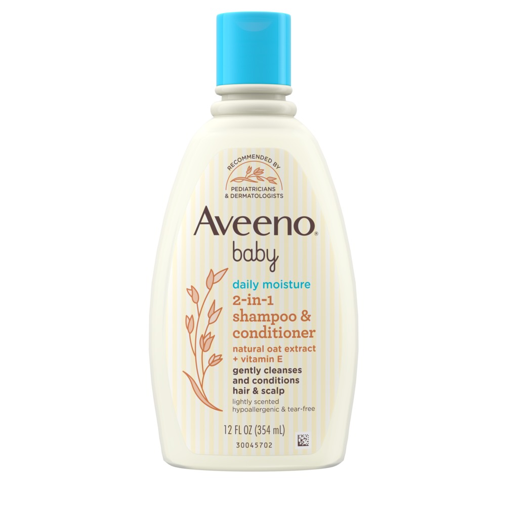 Aveeno Baby Daily Moisture 2-In-1 Shampoo & Conditioner (354 ml) Aveeno Baby