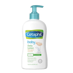 Cetaphil Baby Daily Lotion with Organic Calendula for Face & Body (399 ml) Cetaphil Baby