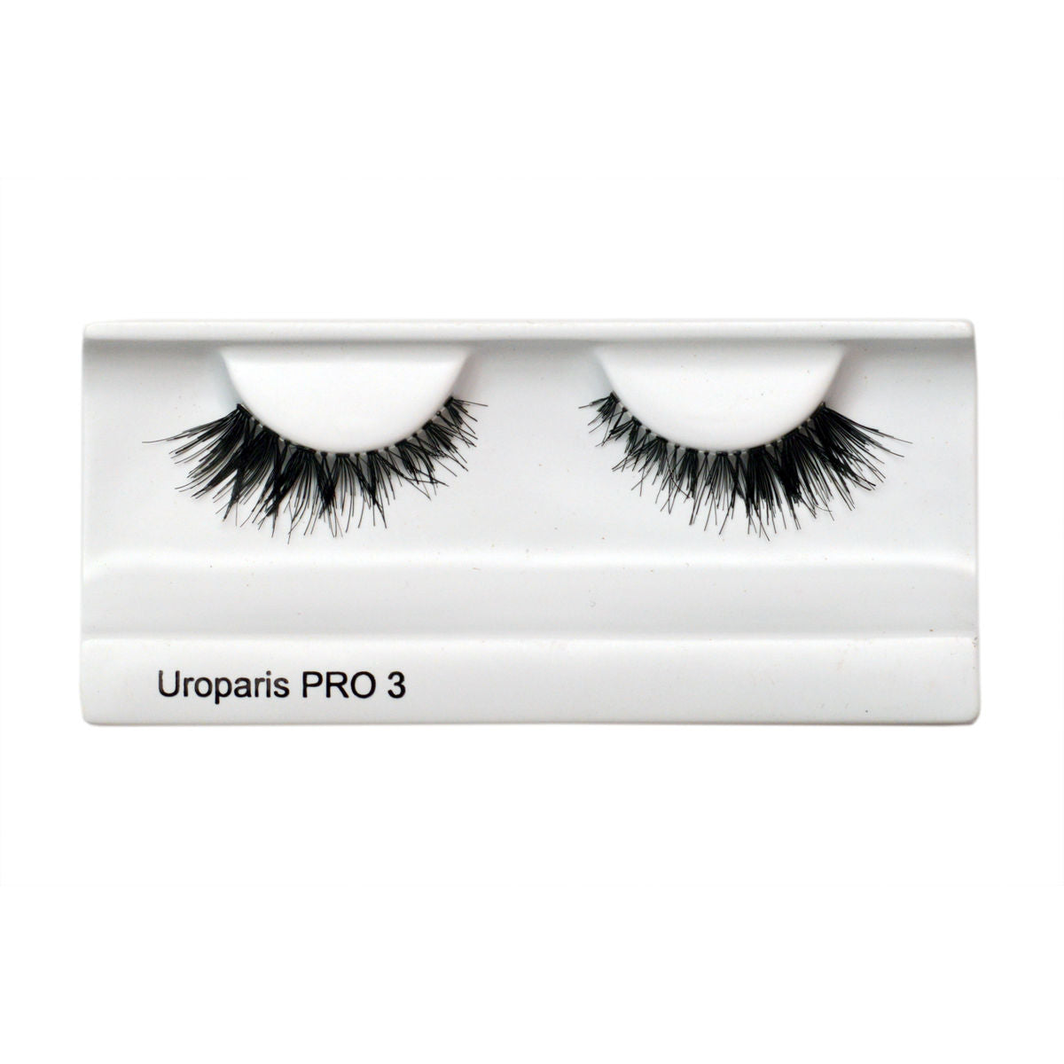 Uroparis Eyelashes Pro 3 Black  (1 Pair) Uroparis