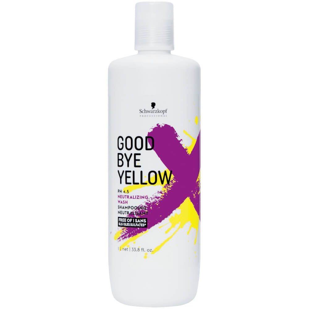 Schwarzkopf GoodBye Yellow Neutralizing Bonding Wash (1000 ml) Schwarzkopf Professional