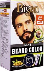 Bigen Men's Beard Color B103 Dark Brown (20 g + 20 g) Bigen
