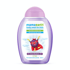 MamaEarth Brave Blueberry Body Wash For Kids (300 ml) MamaEarth Baby