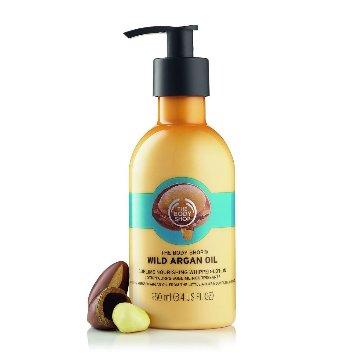 The Body Shop Wild Argan Oil Sublime Nourishing Whipped Lotion (250 ml) The Body Shop