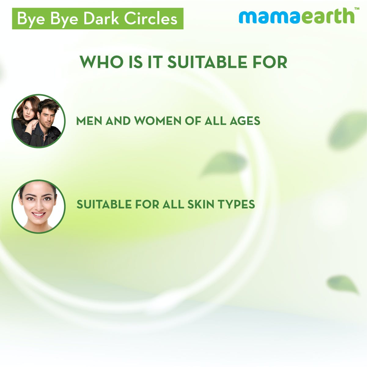 MamaEarth Bye Bye Dark Circles Eye Cream (20 g) MamaEarth