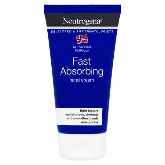 Neutrogena Fast Absorbing Hand Cream Norwegian Formula (75ml) Neutrogena