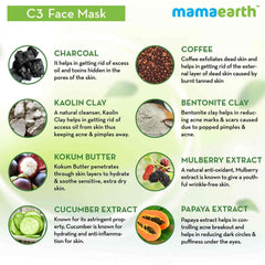 MamaEarth C3 Face Mask (100 ml) MamaEarth