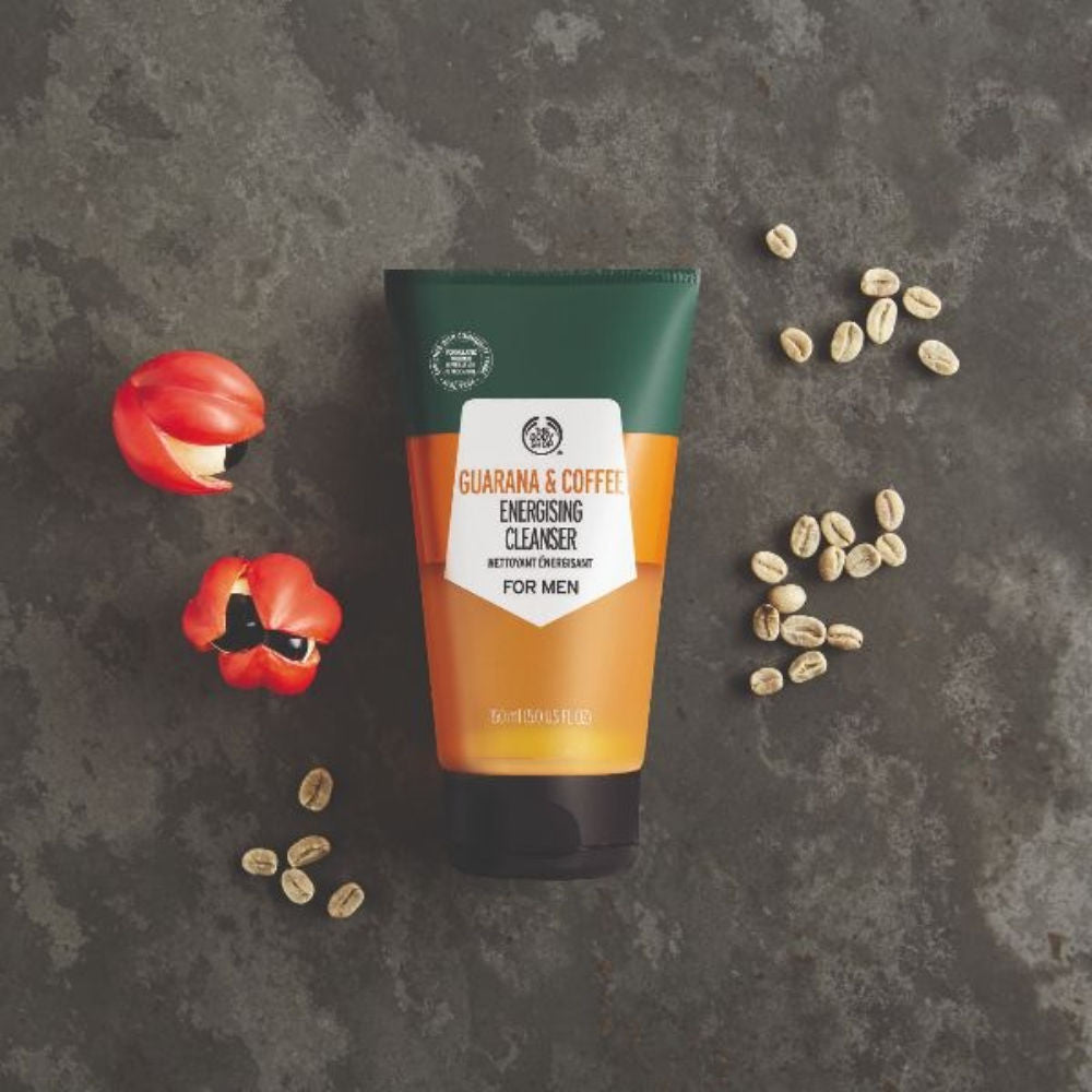 The Body Shop Guarana And Coffee Energising Cleanser For Men (150ml) The Body Shop