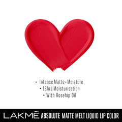 Lakme Absolute Matte Melt Liquid Lip Color (6ml) Lakmé