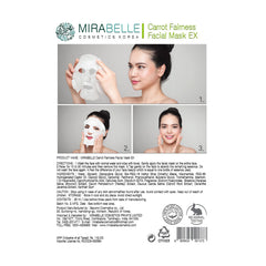 Mirabelle Carrot Fairness EX Facial Mask (25 ml) Mirabelle
